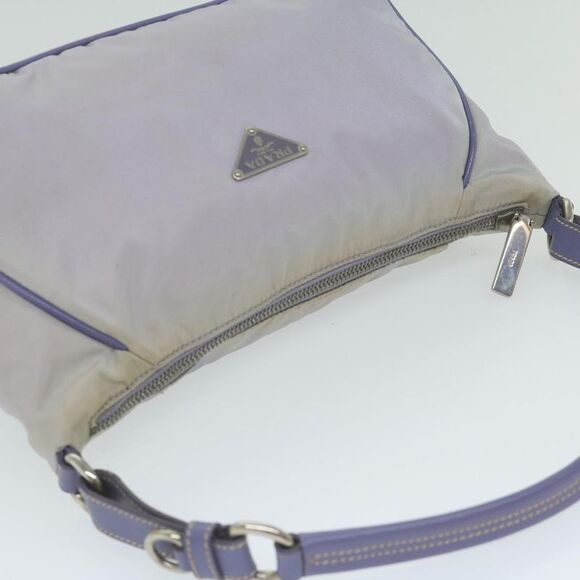 Pre Loved prada Women Purple Handbags - Picture 6 of 8